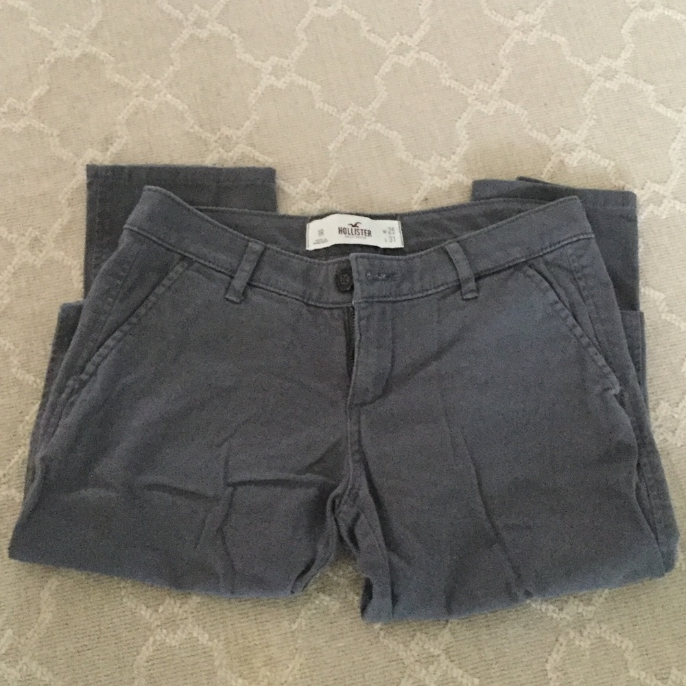 Charcoal Grey Hollister Pants